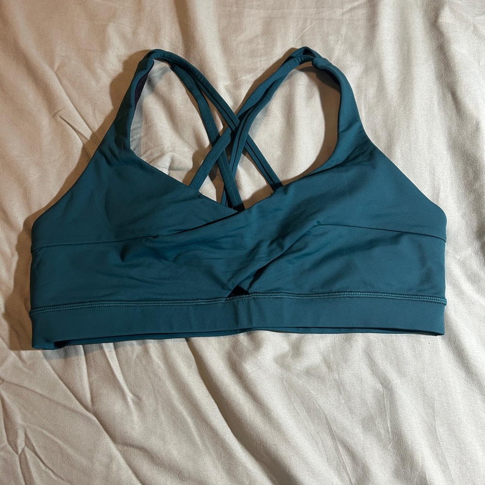 lululemon athletica Teal Sports Bra